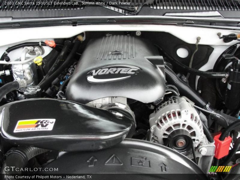  2003 Sierra 1500 SLT Extended Cab Engine - 4.8 Liter OHV 16-Valve Vortec V8