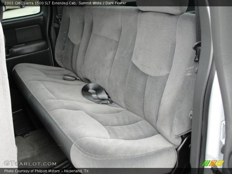  2003 Sierra 1500 SLT Extended Cab Dark Pewter Interior