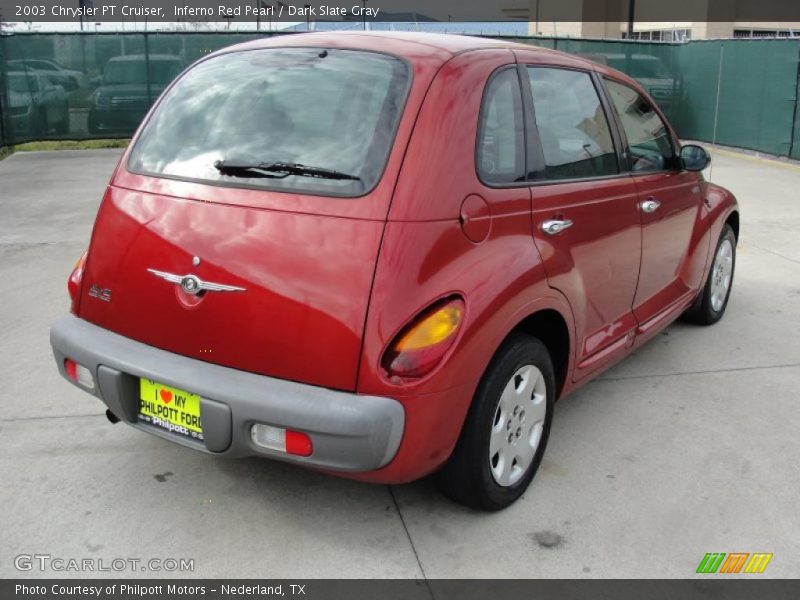 Inferno Red Pearl / Dark Slate Gray 2003 Chrysler PT Cruiser