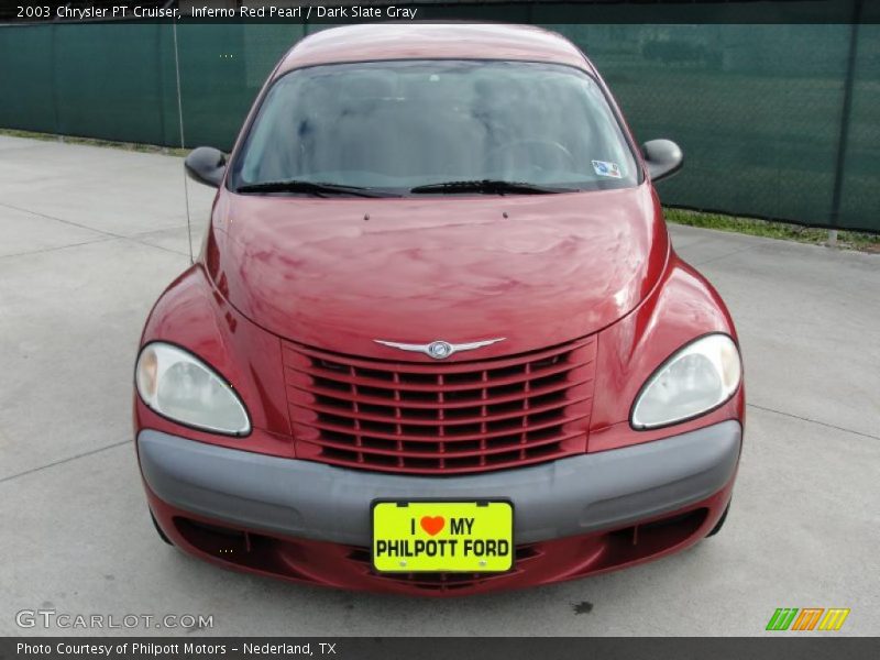 Inferno Red Pearl / Dark Slate Gray 2003 Chrysler PT Cruiser