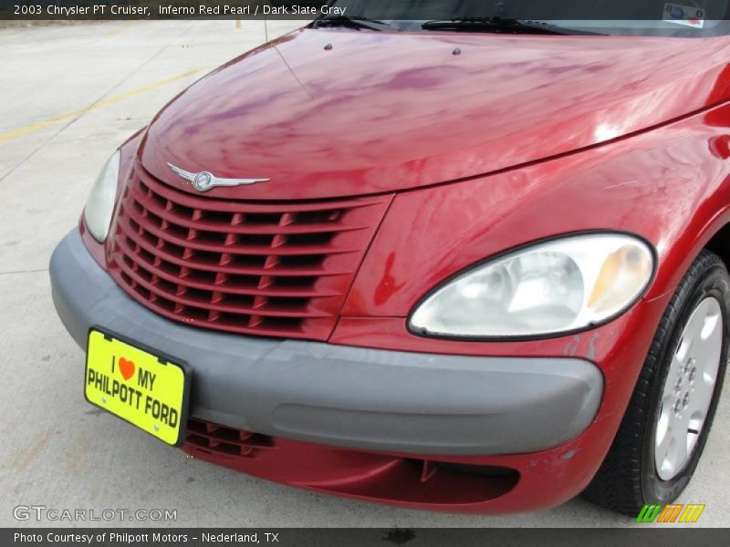 Inferno Red Pearl / Dark Slate Gray 2003 Chrysler PT Cruiser