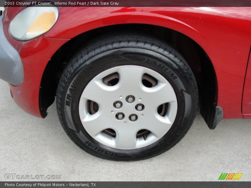 Inferno Red Pearl / Dark Slate Gray 2003 Chrysler PT Cruiser