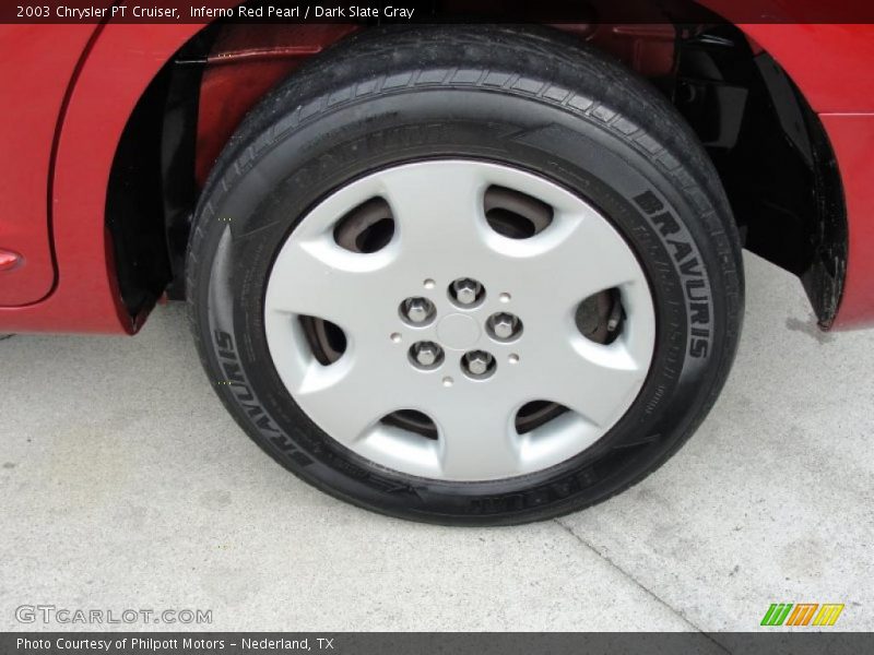 Inferno Red Pearl / Dark Slate Gray 2003 Chrysler PT Cruiser