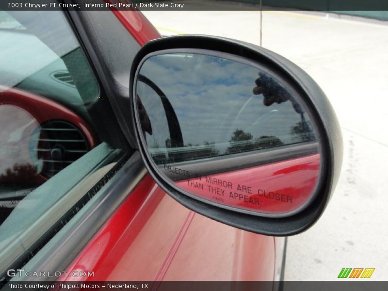 Inferno Red Pearl / Dark Slate Gray 2003 Chrysler PT Cruiser