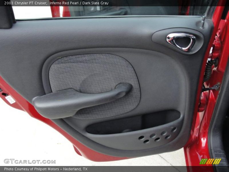 Inferno Red Pearl / Dark Slate Gray 2003 Chrysler PT Cruiser