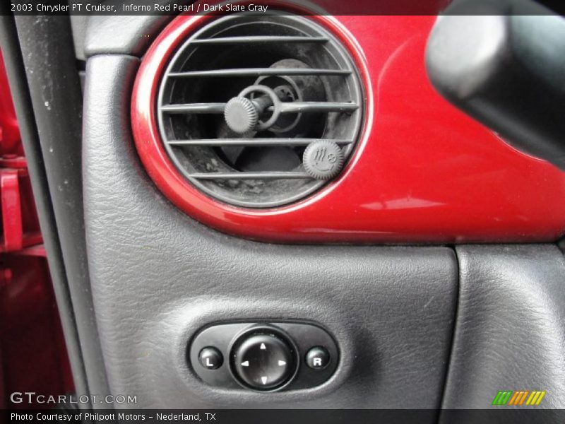 Inferno Red Pearl / Dark Slate Gray 2003 Chrysler PT Cruiser