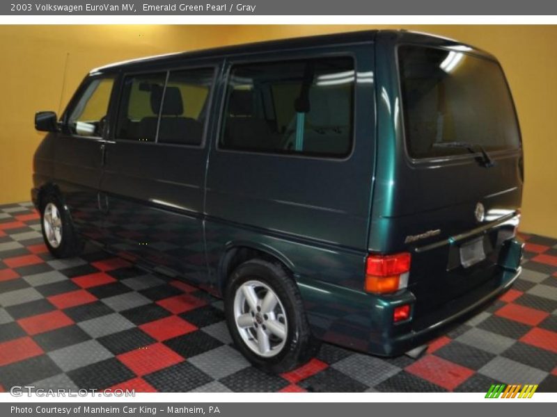 Emerald Green Pearl / Gray 2003 Volkswagen EuroVan MV