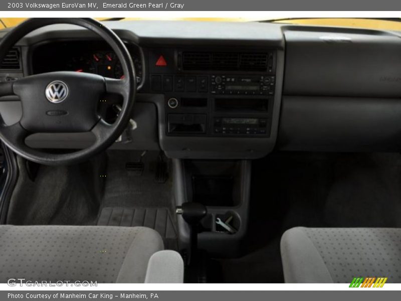 Emerald Green Pearl / Gray 2003 Volkswagen EuroVan MV