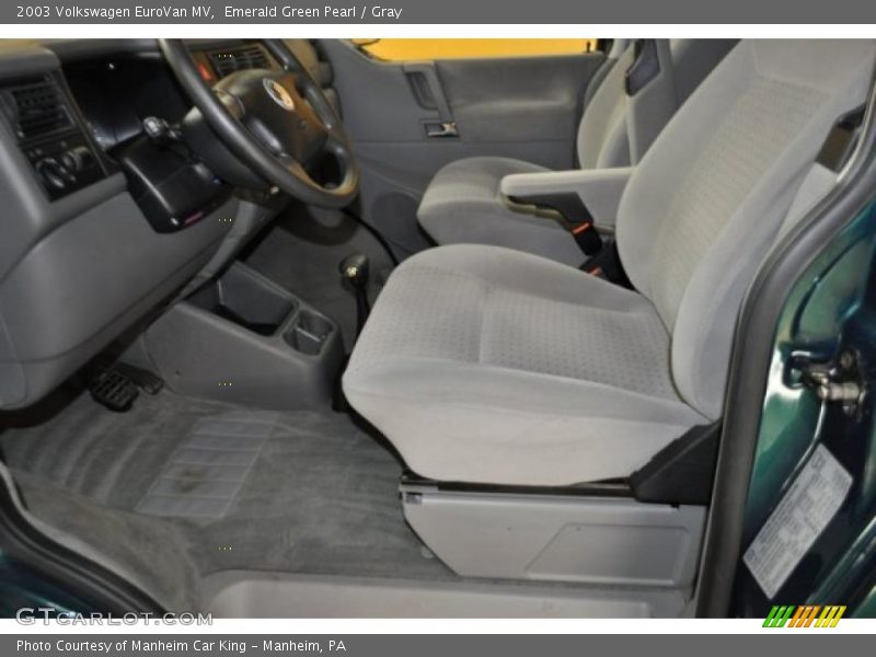  2003 EuroVan MV Gray Interior