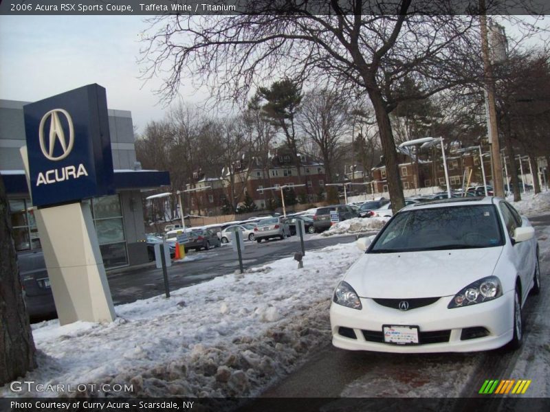 Taffeta White / Titanium 2006 Acura RSX Sports Coupe