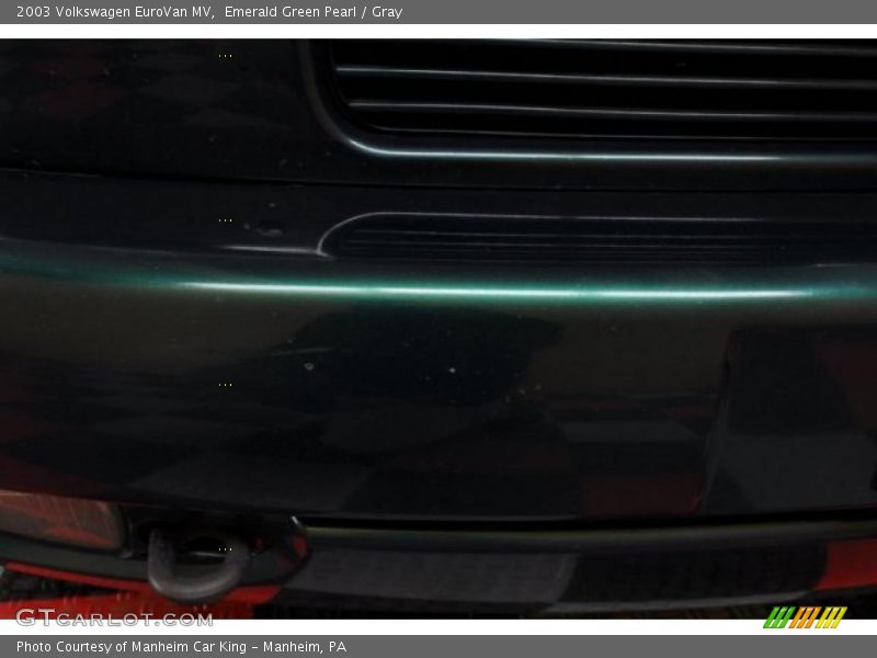 Emerald Green Pearl / Gray 2003 Volkswagen EuroVan MV