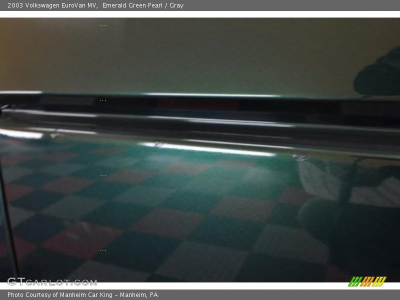 Emerald Green Pearl / Gray 2003 Volkswagen EuroVan MV