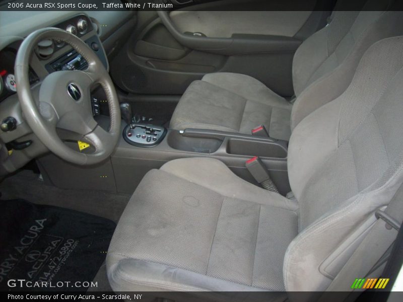 Taffeta White / Titanium 2006 Acura RSX Sports Coupe