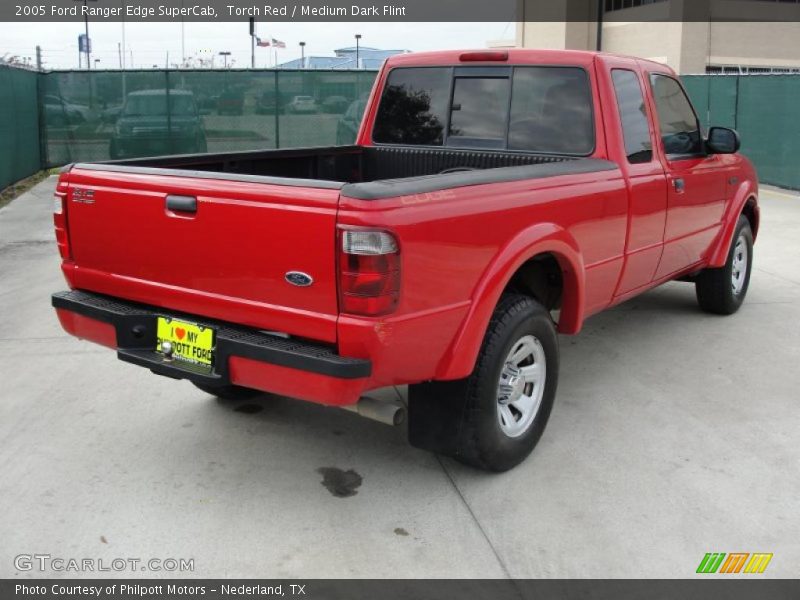 Torch Red / Medium Dark Flint 2005 Ford Ranger Edge SuperCab