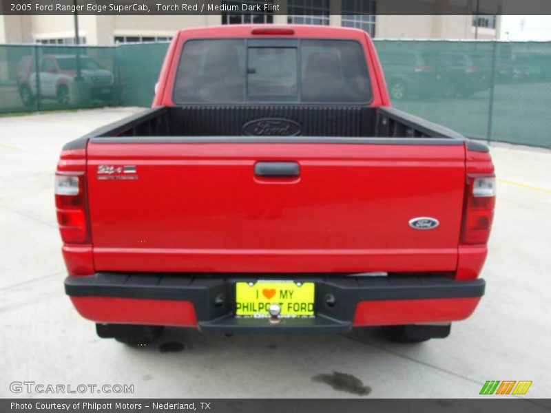 Torch Red / Medium Dark Flint 2005 Ford Ranger Edge SuperCab