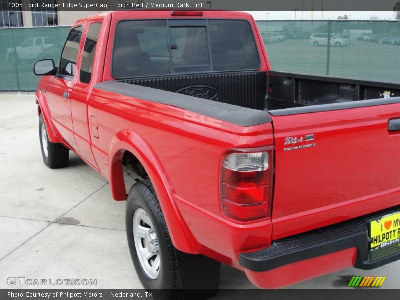 Torch Red / Medium Dark Flint 2005 Ford Ranger Edge SuperCab