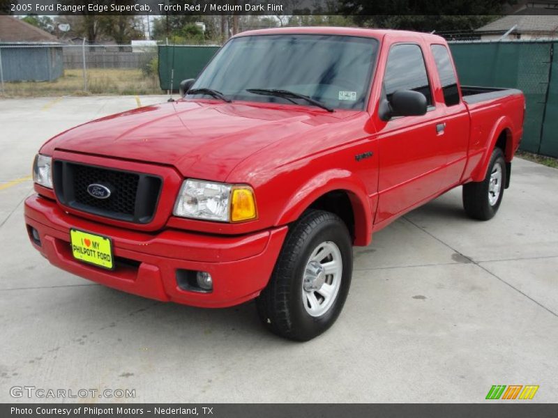 Torch Red / Medium Dark Flint 2005 Ford Ranger Edge SuperCab