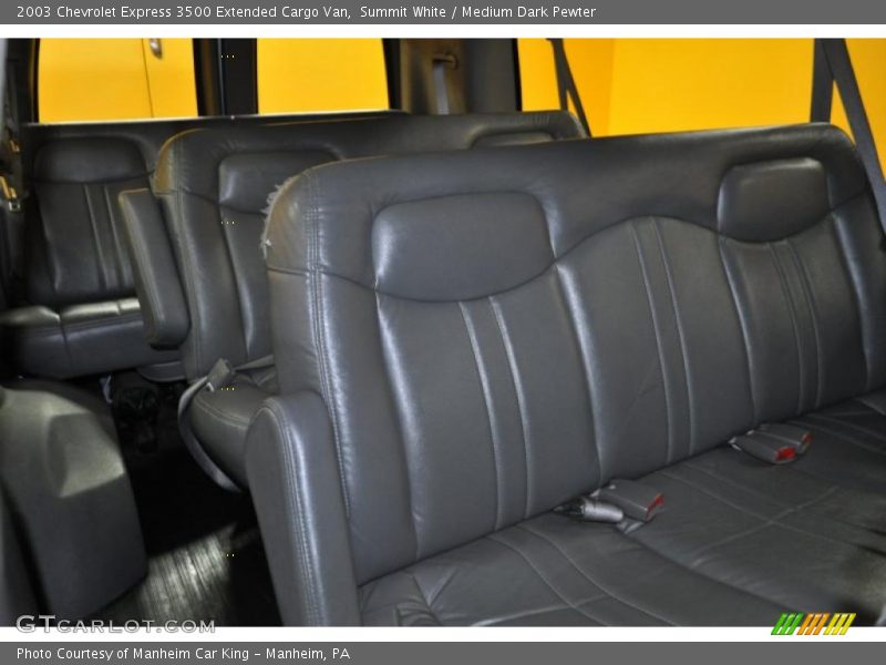 Summit White / Medium Dark Pewter 2003 Chevrolet Express 3500 Extended Cargo Van
