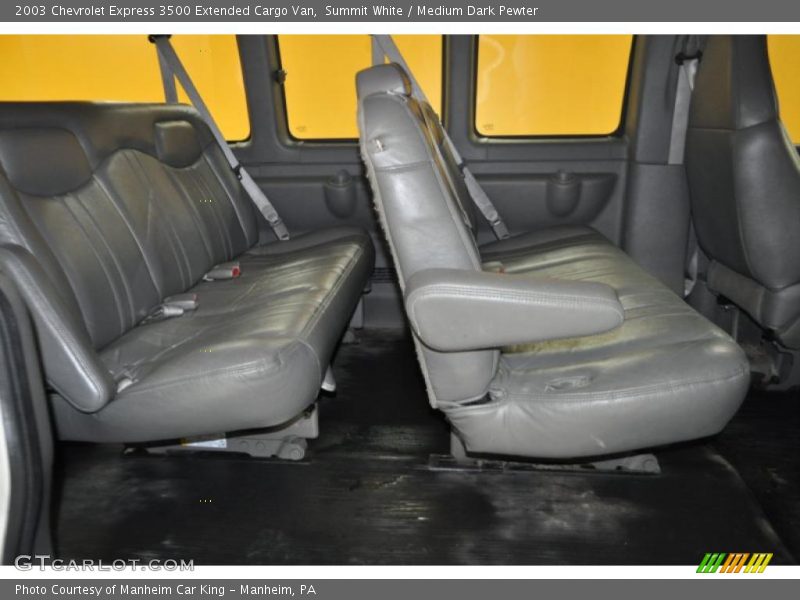 Summit White / Medium Dark Pewter 2003 Chevrolet Express 3500 Extended Cargo Van