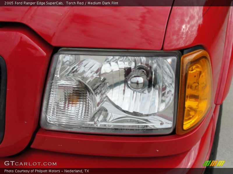 Torch Red / Medium Dark Flint 2005 Ford Ranger Edge SuperCab