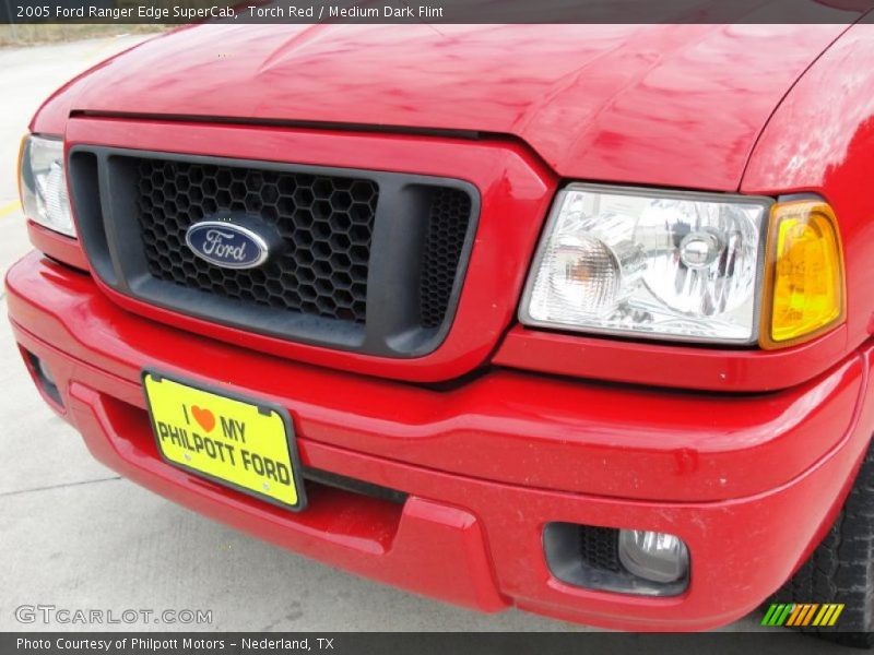 Torch Red / Medium Dark Flint 2005 Ford Ranger Edge SuperCab