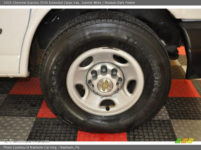  2003 Express 3500 Extended Cargo Van Wheel