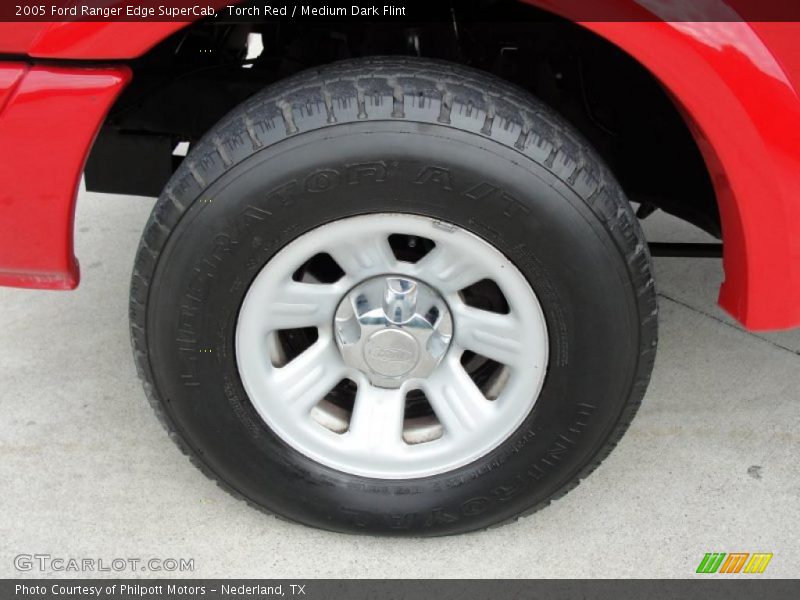 Torch Red / Medium Dark Flint 2005 Ford Ranger Edge SuperCab