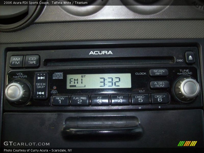 Taffeta White / Titanium 2006 Acura RSX Sports Coupe