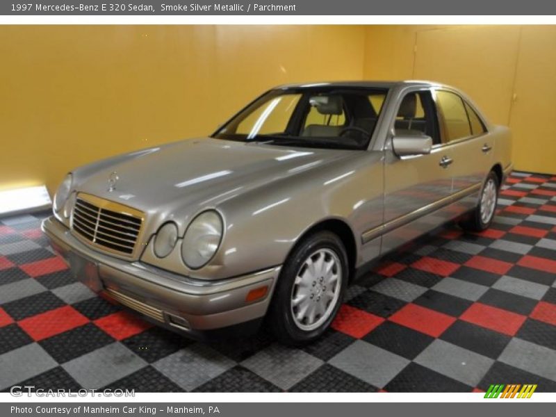 Smoke Silver Metallic / Parchment 1997 Mercedes-Benz E 320 Sedan