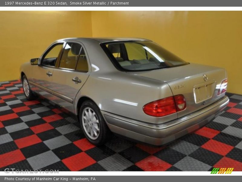 Smoke Silver Metallic / Parchment 1997 Mercedes-Benz E 320 Sedan