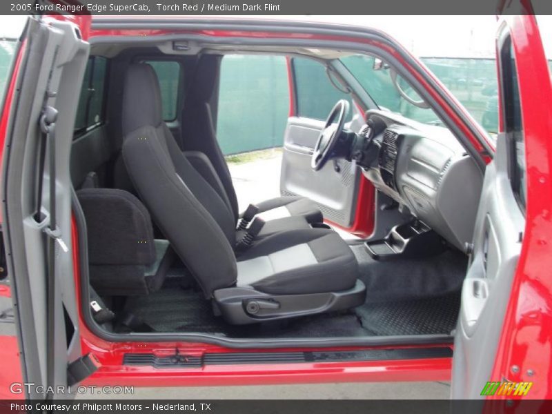  2005 Ranger Edge SuperCab Medium Dark Flint Interior