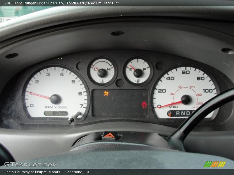  2005 Ranger Edge SuperCab Edge SuperCab Gauges