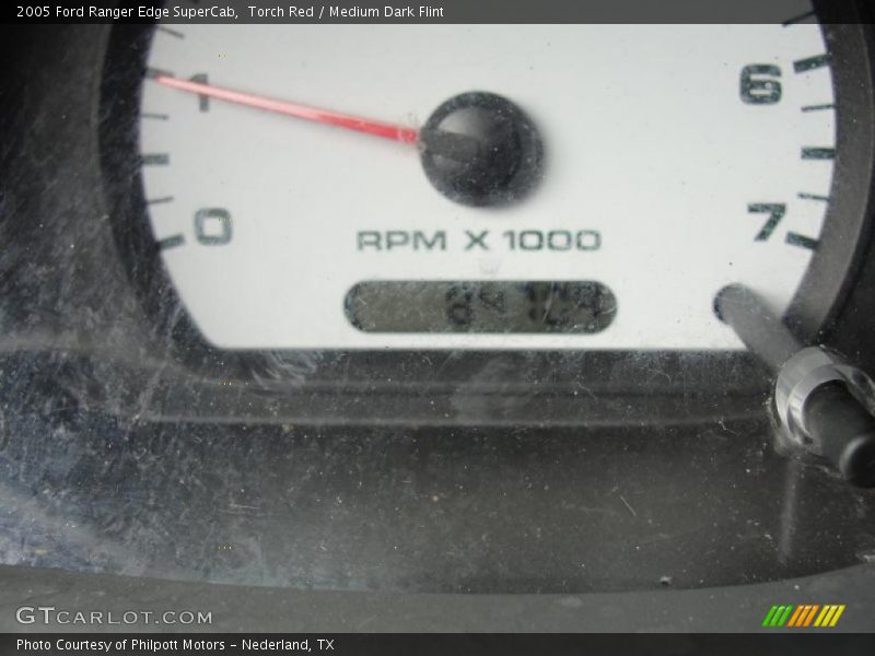 Torch Red / Medium Dark Flint 2005 Ford Ranger Edge SuperCab