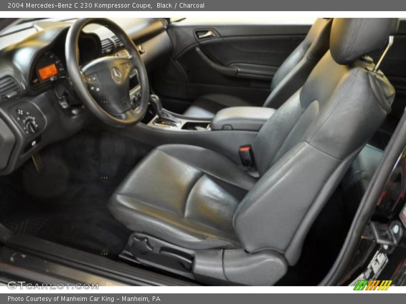  2004 C 230 Kompressor Coupe Charcoal Interior