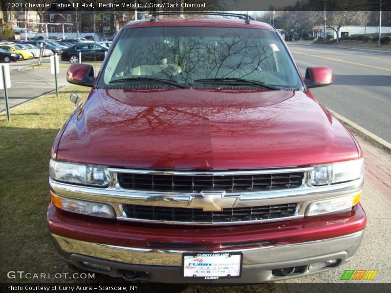 Redfire Metallic / Gray/Dark Charcoal 2003 Chevrolet Tahoe LT 4x4