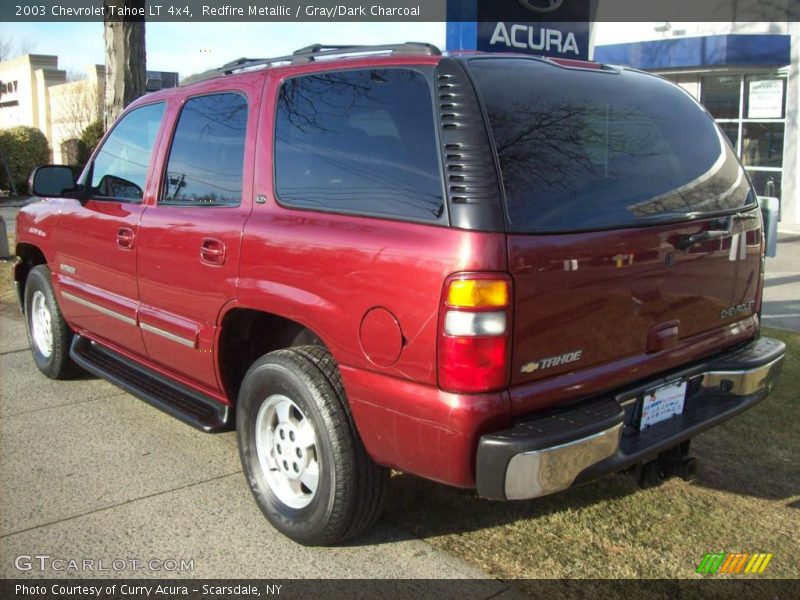 Redfire Metallic / Gray/Dark Charcoal 2003 Chevrolet Tahoe LT 4x4