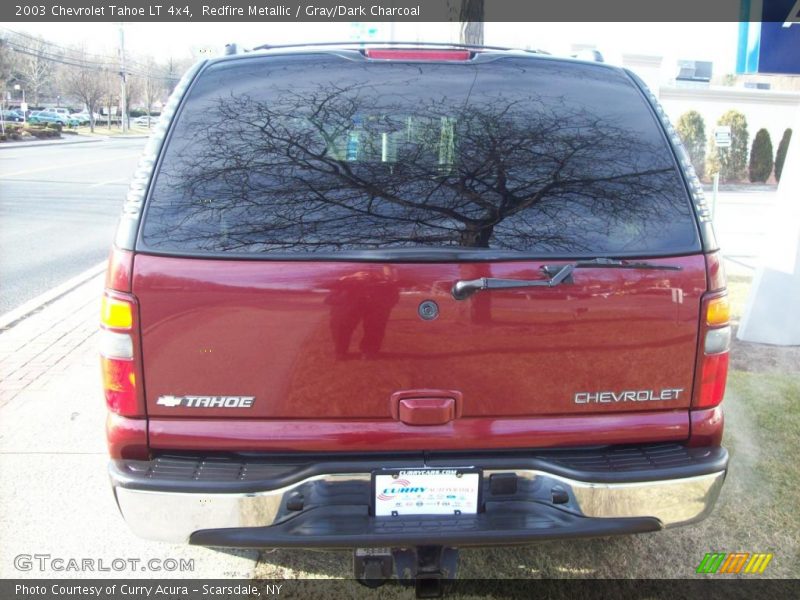 Redfire Metallic / Gray/Dark Charcoal 2003 Chevrolet Tahoe LT 4x4