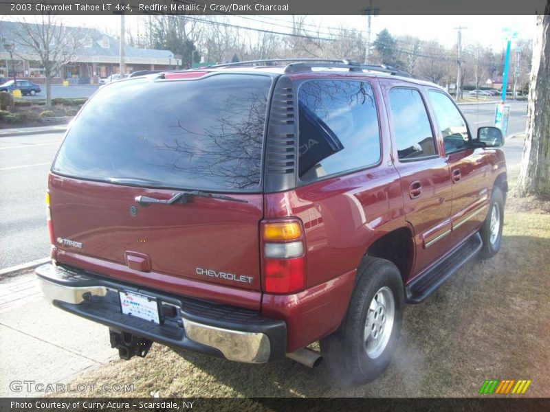 Redfire Metallic / Gray/Dark Charcoal 2003 Chevrolet Tahoe LT 4x4
