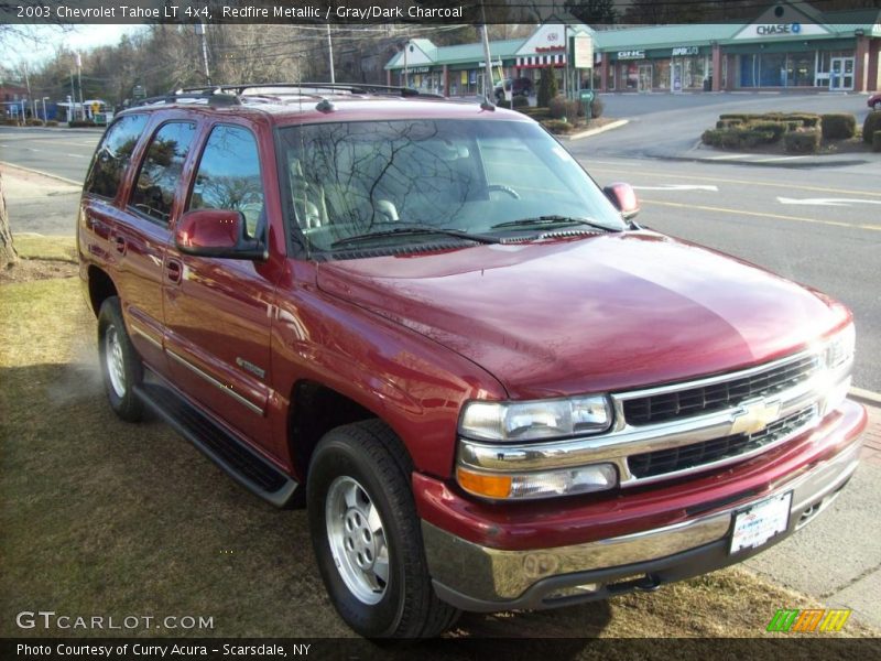 Redfire Metallic / Gray/Dark Charcoal 2003 Chevrolet Tahoe LT 4x4