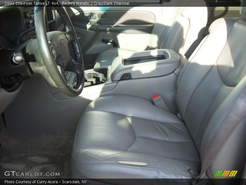 Redfire Metallic / Gray/Dark Charcoal 2003 Chevrolet Tahoe LT 4x4