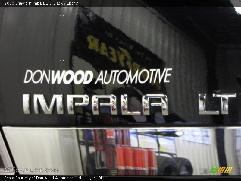 Black / Ebony 2010 Chevrolet Impala LT