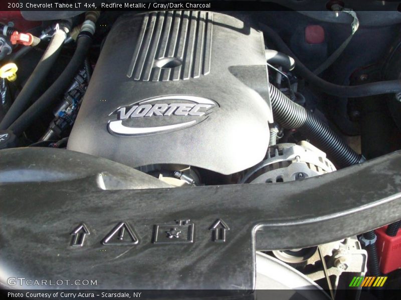 Redfire Metallic / Gray/Dark Charcoal 2003 Chevrolet Tahoe LT 4x4