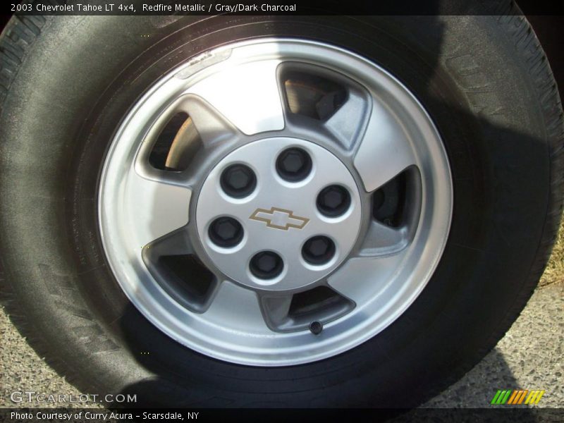 Redfire Metallic / Gray/Dark Charcoal 2003 Chevrolet Tahoe LT 4x4