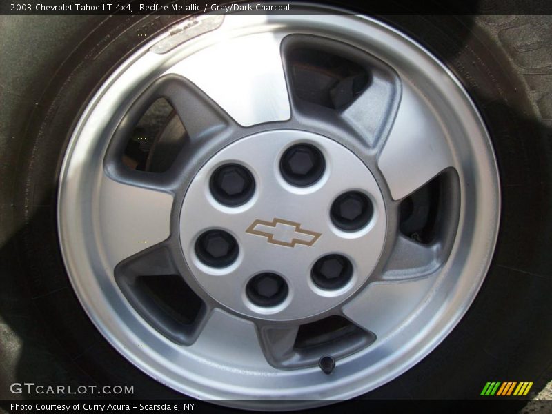 Redfire Metallic / Gray/Dark Charcoal 2003 Chevrolet Tahoe LT 4x4