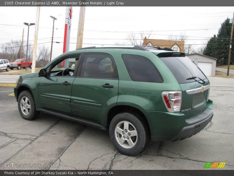Meander Green Metallic / Light Gray 2005 Chevrolet Equinox LS AWD