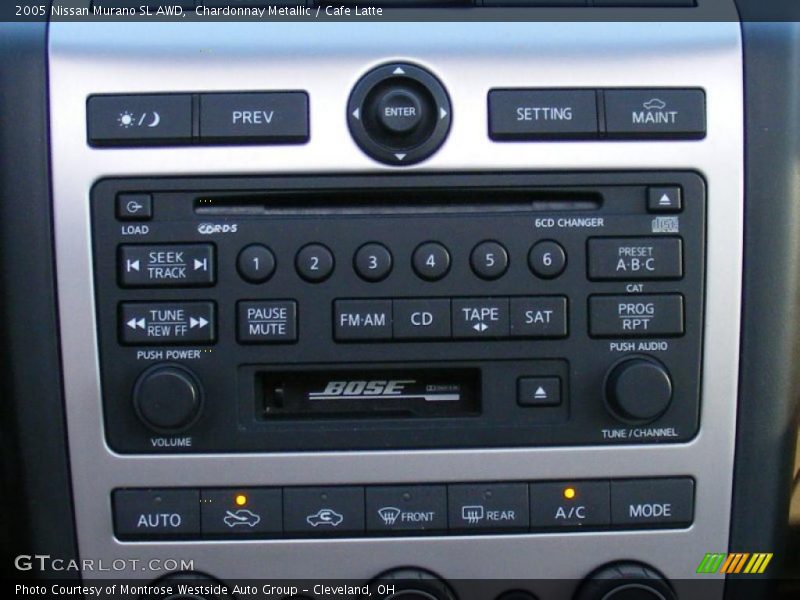 Chardonnay Metallic / Cafe Latte 2005 Nissan Murano SL AWD