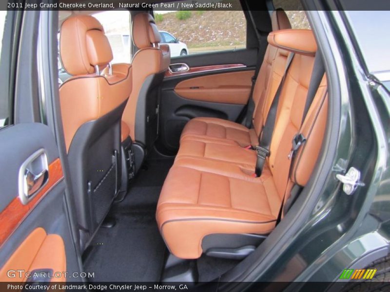  2011 Grand Cherokee Overland New Saddle/Black Interior