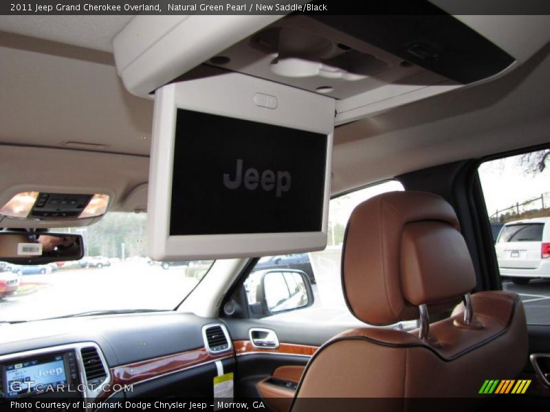  2011 Grand Cherokee Overland New Saddle/Black Interior