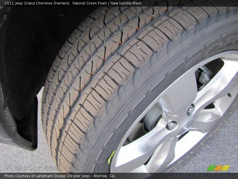 Natural Green Pearl / New Saddle/Black 2011 Jeep Grand Cherokee Overland