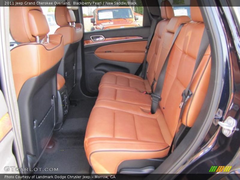  2011 Grand Cherokee Overland New Saddle/Black Interior